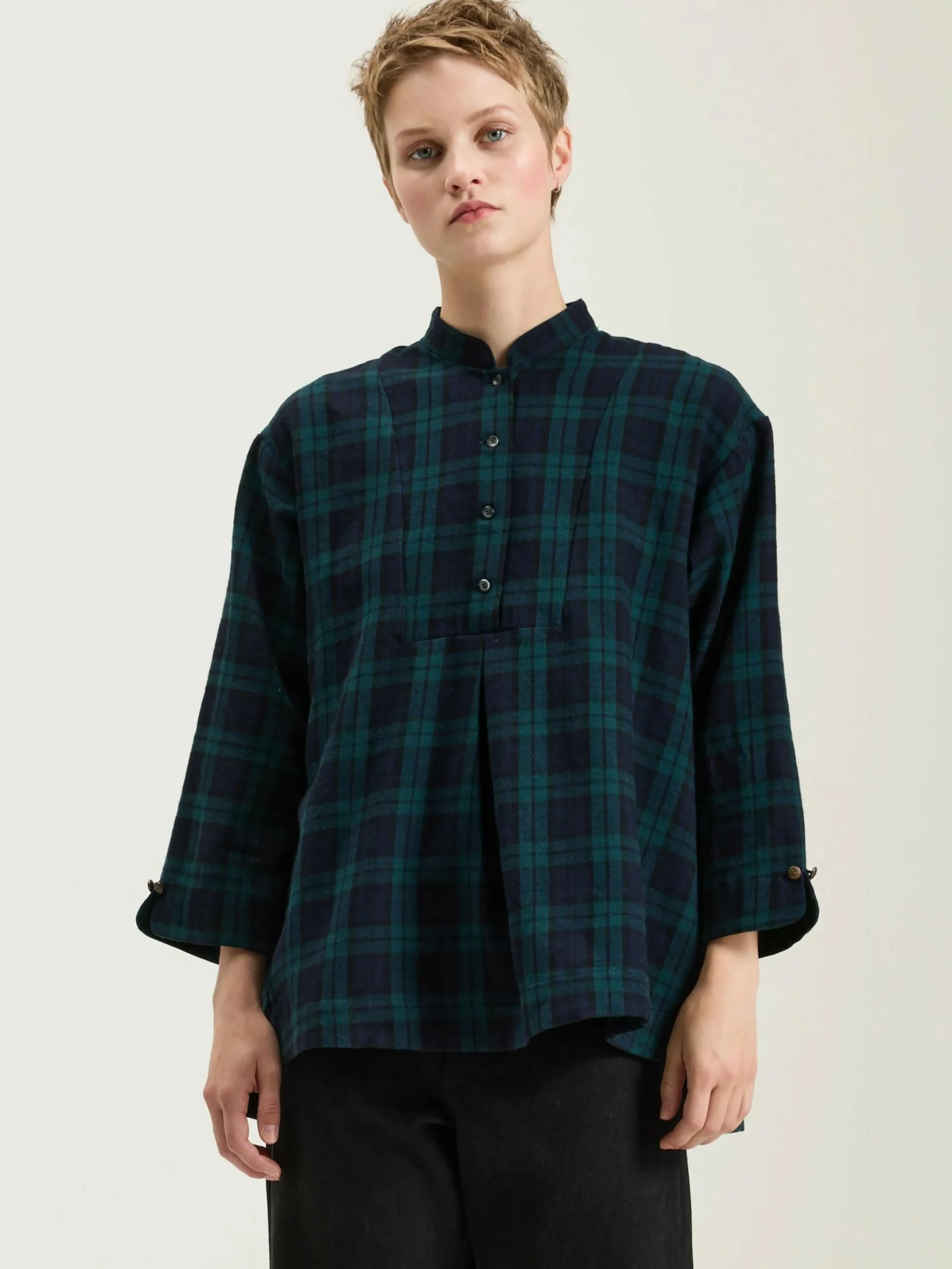 Blouses & Hemden|Sarahwear Wol En Katoen Pullover Shirt