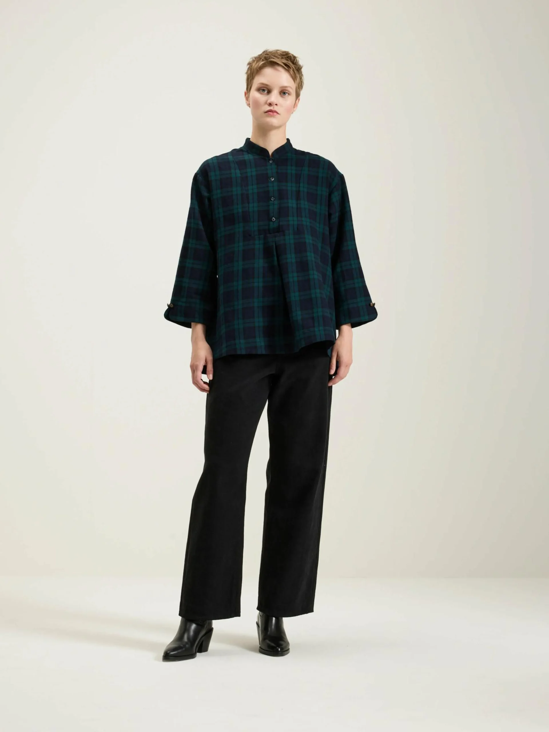 Blouses & Hemden|Sarahwear Wol En Katoen Pullover Shirt