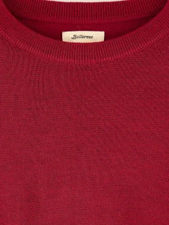 Truien|Bellerose Sare Korte Mouwen Trui Red dahlia