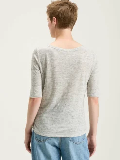 T-Shirts|Bellerose Seas Slim T-shirt Heather grey