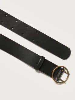 Bekijk Alles|Kleine Lederwaren|Bellerose Selya Leren Riem Black