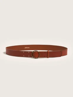 Bekijk Alles|Riemen|Bellerose Selya Leren Riem Cognac