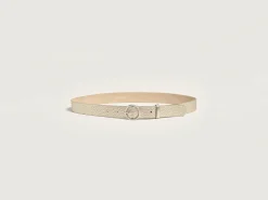 Kleine Lederwaren|Riemen|Bellerose Selyo Klassieke Riem Smoke grey