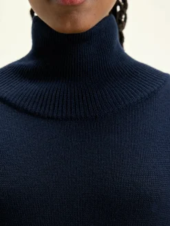 Jurken|Bellerose Sens Gebreide Jurk Navy