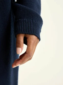 Jurken|Bellerose Sens Gebreide Jurk Navy