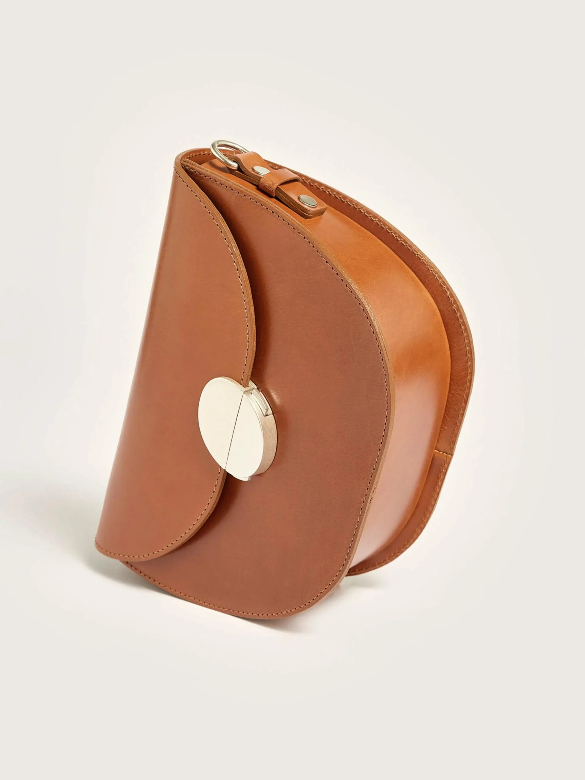 Bekijk Alles|Kleine Lederwaren|Bellerose Sico Schoudertas Cognac