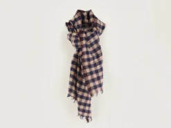 Bekijk Alles|Sjaals|Bellerose Sidar Geweven Sjaal Flash wash / Naval