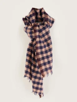 Bekijk Alles|Sjaals|Bellerose Sidar Geweven Sjaal Flash wash / Naval