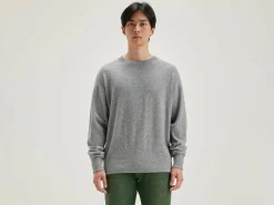 Bekijk Alles|Truien|Bellerose Slamy Ronde Hals Trui Heather grey