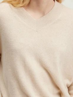 Truien|Bellerose Slax Kasjmier Trui Oatmeal
