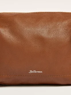 Kleine Lederwaren|Tassen|Bellerose Sobox Soepele Tas Cognac