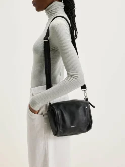 Kleine Lederwaren|Tassen|Bellerose Sobox Soepele Tas Black