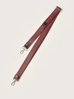 Kleine Lederwaren|Bellerose Sogo Verstelbare Leren Strap Bordeaux