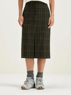 Rokken & Shorts|Bellerose Sonia Kokerrok Moss