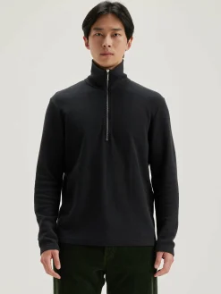 Bekijk Alles|T-Shirt & Polos|Bellerose Spence T-shirt Met Rits Navy