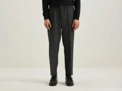Bekijk Alles|Broeken|Bellerose Stanford Tapered Broek Acier