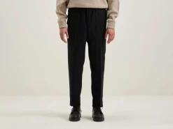 Bekijk Alles|Broeken|Bellerose Stanford Tapered Broek Black beauty