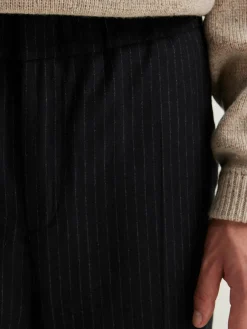 Bekijk Alles|Broeken|Bellerose Stanford Tapered Broek Black beauty