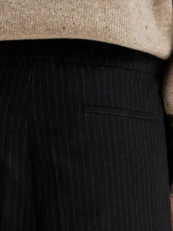 Bekijk Alles|Broeken|Bellerose Stanford Tapered Broek Black beauty