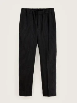 Bekijk Alles|Broeken|Bellerose Stanford Tapered Broek Black beauty
