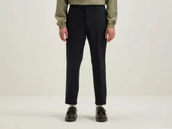 Bekijk Alles|Broeken|Bellerose Stanley Slim Broek Navy