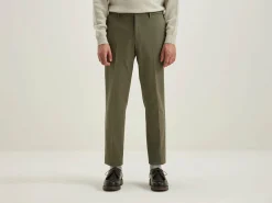 Bekijk Alles|Broeken|Bellerose Stanley Slim Broek Dusty olive
