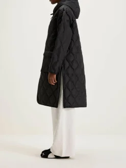 Mantels & Jassen|Taion Lange Militaire Mantel Met Kap