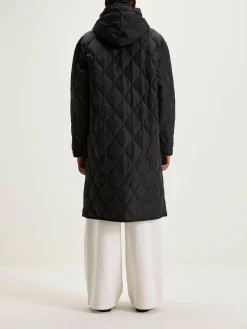 Mantels & Jassen|Taion Lange Militaire Mantel Met Kap