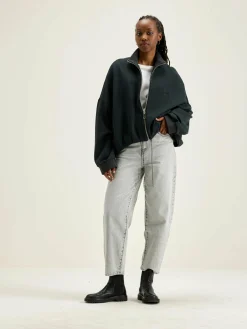 Bekijk Alles|Sweatshirts|Bellerose Tallis Sweatshirt Met Rits Acier