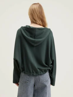 Sweatshirts|Bellerose Tates Hoodie Met Wijde Mouwen Hunter