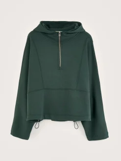 Sweatshirts|Bellerose Tates Hoodie Met Wijde Mouwen Hunter