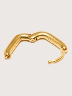 Bekijk Alles|Juwelen|Ten jewellery TEN Oblong Gold Oorbellen