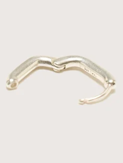 Bekijk Alles|Juwelen|Ten jewellery TEN Oblong Silver Oorbellen