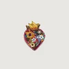 Bekijk Alles|Juwelen|Trovelore Flaming Heart Broche