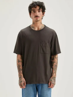 Bekijk Alles|T-Shirt & Polos|Bellerose Vanick Korte Mouwen T-shirt Deep grey