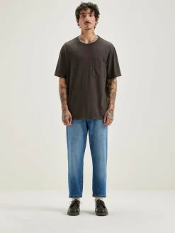 Bekijk Alles|T-Shirt & Polos|Bellerose Vanick Korte Mouwen T-shirt Deep grey