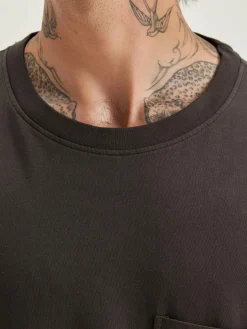 Bekijk Alles|T-Shirt & Polos|Bellerose Vanick Korte Mouwen T-shirt Deep grey