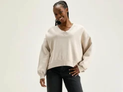 Bekijk Alles|Sweatshirts|Bellerose Varola V-hals Sweatshirt Shell