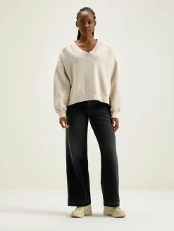 Bekijk Alles|Sweatshirts|Bellerose Varola V-hals Sweatshirt Shell