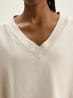 Bekijk Alles|Sweatshirts|Bellerose Varola V-hals Sweatshirt Shell