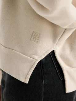 Bekijk Alles|Sweatshirts|Bellerose Varola V-hals Sweatshirt Shell