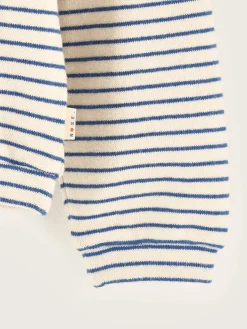 T-Shirts|Bellerose Vaso Lange Mouwen T-shirt America / Ecru