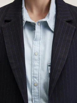 Mantels & Jassen|Bellerose Veil Relaxed Blazer Black beauty