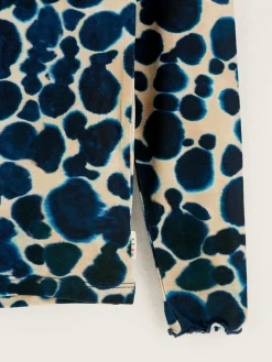 T-Shirts|Bellerose Velfie Lange Mouwen T-shirt Myosotis / Shell