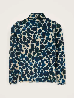 T-Shirts|Bellerose Velfie Lange Mouwen T-shirt Myosotis / Shell