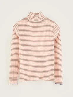 T-Shirts|Bellerose Velfie Lange Mouwen T-shirt Ketchup / Shell