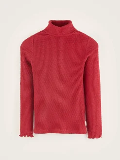 T-Shirts|Bellerose Velfie Lange Mouwen T-shirt Red dahlia