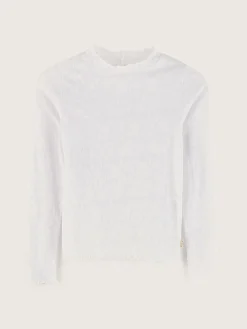 T-Shirts|Bellerose Velfies Lange Mouwen T-shirt White