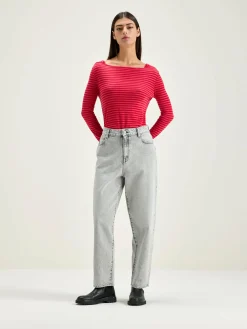 T-Shirts|Bellerose Veras Slim T-shirt Braise / Fushia