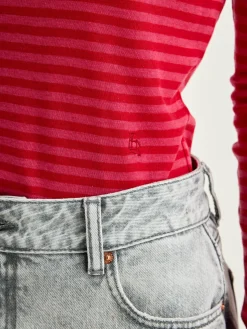 T-Shirts|Bellerose Veras Slim T-shirt Braise / Fushia